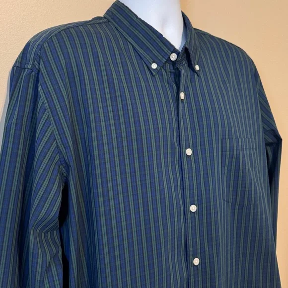 J. Crew Performance Shirt in Blue and Green - Picture 7 of 13